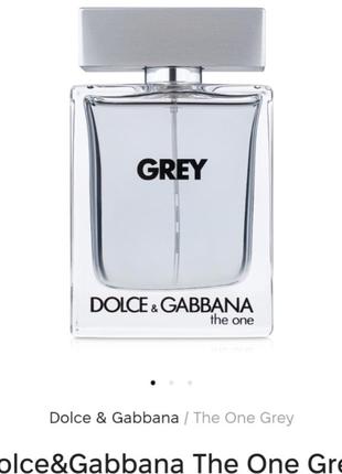 Dolce&gabbana the one grey