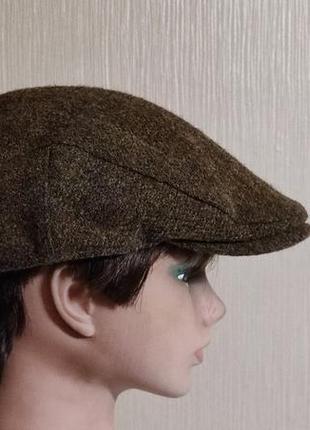 Твидовая кепка  harris tweed  heather.5 фото