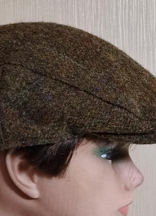 Твидовая кепка  harris tweed  heather.6 фото