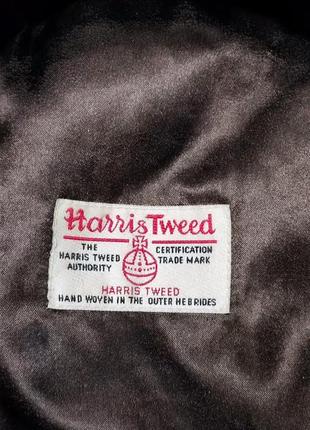 Твидовая кепка  harris tweed  heather.4 фото