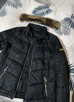 Barbour пуховик женский курточка