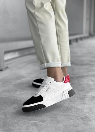 Кросівки кеді puma cali black red white кросівки, кеди