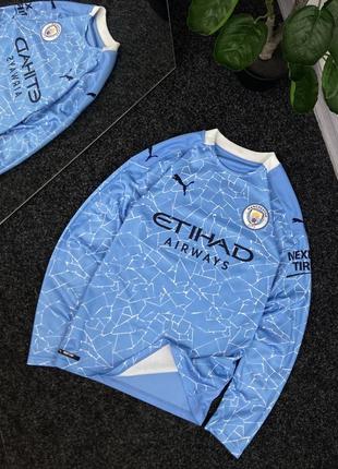 Футбольний лонгслів puma manchester city