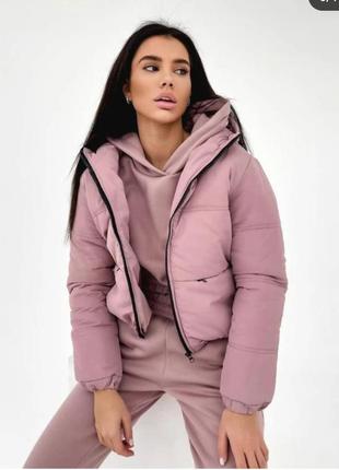 Костюм 3в1 штани + кофта + куртка