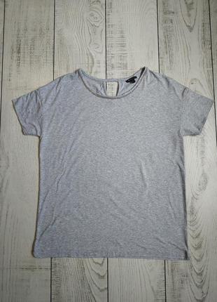 Серая футболка massimo dutti pp m