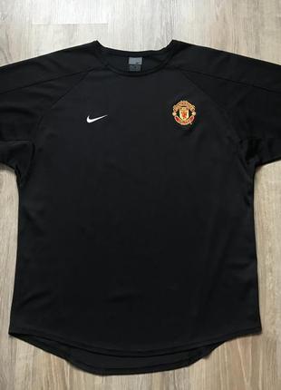 Вінтажна футбольна джерсі nike manchester united1 фото