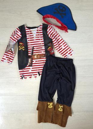 Карнавальный костюм пират 3-4 года1 фото