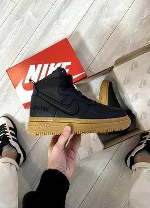 Nike air force 1 gore-tex black&brown