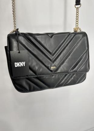 Шкіряна сумка dkny