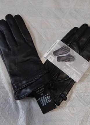Кожаные перчатки демисезон esmara германия4 фото