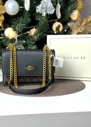 Сумка coach klare, шкіряна сумка coach2 фото