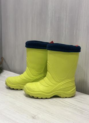 Сапожки дитячі гумові