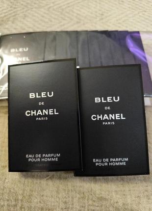Chanel blue de chanel пробник чоловічих парфумів
