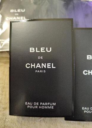 Chanel blue de chanel пробник чоловічих парфумів2 фото