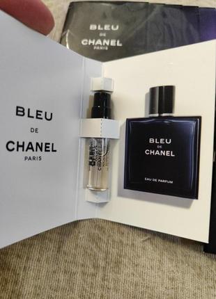 Chanel blue de chanel пробник чоловічих парфумів3 фото