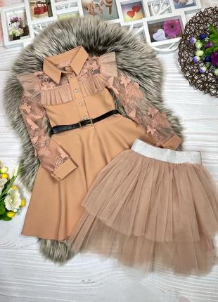 Шикарне платтячко для дівчинки