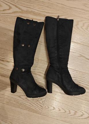 Сапоги зимние натульный мех