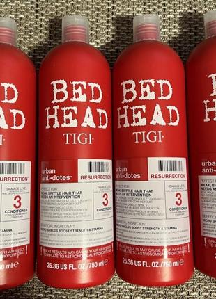 Відновлюючий шампунь або  кондиціонер tigi bed head urban antidotes resurrection