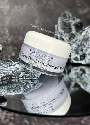 Крем для обличчя eminence organic skin care arctic berry peptide radiance cream