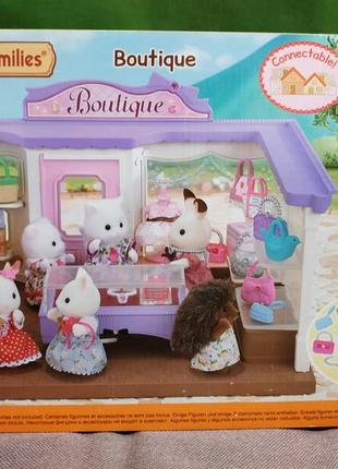 Sylvanian families silvanian family calico critters ванна комната туалет мебель кухня семья магазин9 фото