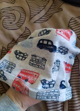 Шапочка в машинки 3