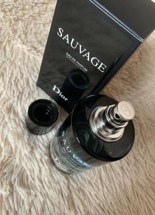 100 мл christian dior sauvage , парфюм. восточные, фужерные3 фото