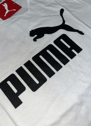 Біла чоловіча футболка puma essentials men's logo tee нова оригінал з сша8 фото