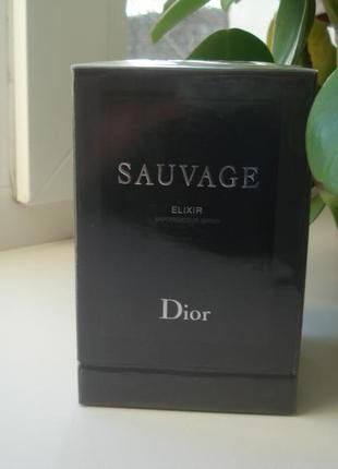 Christian dior sauvage elixir парфюм(эликсир) 60 мл