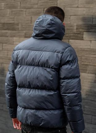 Пуховик nike у темно-синьому2 фото