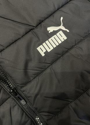 Черная мужская куртка puma essentials men's padded jacket новая оригинал из сша9 фото