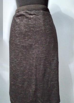 Юбка теплая п/шерст.  на подкладке m&s collection разм  50