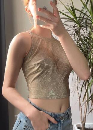 Блискучий топ / сяючий топ / святковий топ