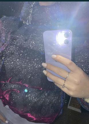 Куртка з голографічним напилюванням