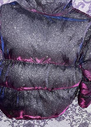 Куртка з голографічним напилюванням