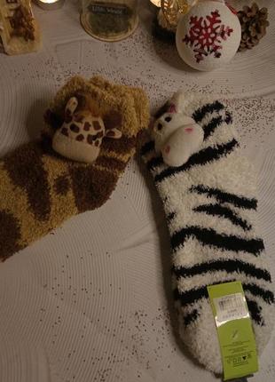 М'якенькі новорічні подарункові шкарпетки primark 🤍3 фото