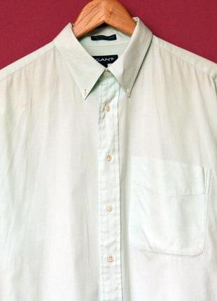 Gant pinpoint oxford рр xl-xxl (l бирка) рубашка хлопок2 фото