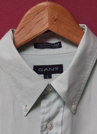 Gant pinpoint oxford рр xl-xxl (l бирка) рубашка хлопок3 фото