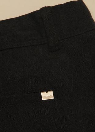 Zara 38 узкие брюки из хлопка4 фото