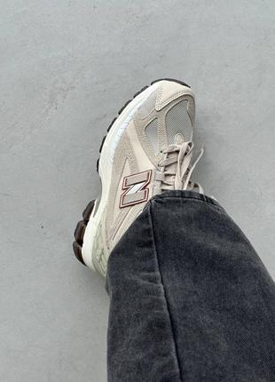 Шикарные кроссовки new balance 1906r beige бежевые унисекс 36-45 р4 фото