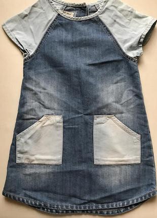 Джинсовое платье next