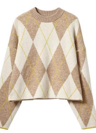 Pringle of scotland x h&amp;m светр свитер джемпер ромбы