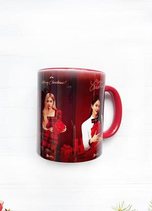 Подарочный новогодний набор бокс k-pop black pink magic box mega #12 фото