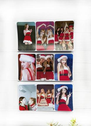 Подарочный новогодний набор бокс k-pop black pink magic box mega #16 фото