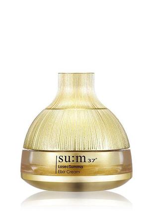 Омолоджуючий крем для обличчя sum37 losec summa elixir cream, 1 мл3 фото