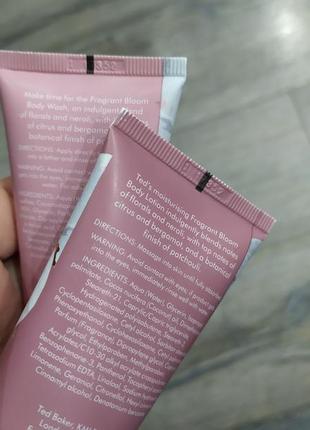 Набор ted baker, body wash и лосьон для тела4 фото