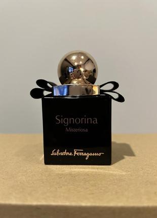 Парфумована вода eau de parfum signorina misteriosa salvatore ferragamo