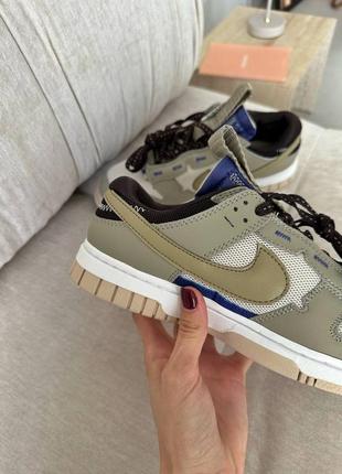 Стильные кроссовки nike dunk low jumbo khaki хаки унисекс 36-45 р8 фото