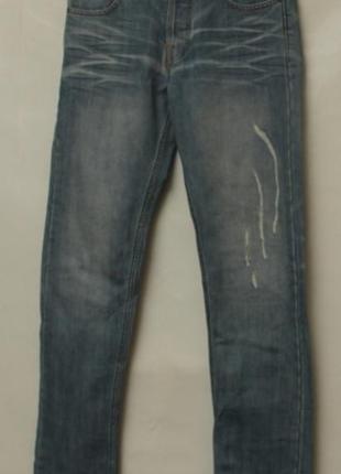 Nudie 32/36 denim дизайнерская пара джинсы 42.5 полуобхват