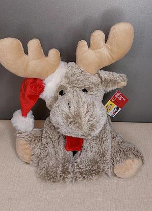 М'яка іграшка новорічний лось bauer