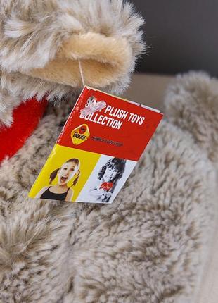 Мягкая игрушка новогодний лось bauer